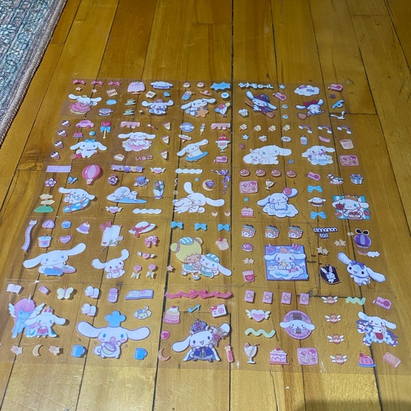 Sticker Cinnamoroll/Kuromi/Pompompurin/My MelodyWaterproof Stationery Sticker - Picture 3 of 7